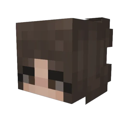 __Chrissi Minecraft avatar head, 3D render