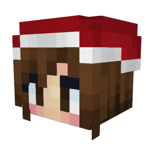 __CupCakeCat__ Minecraft avatar head, 3D render