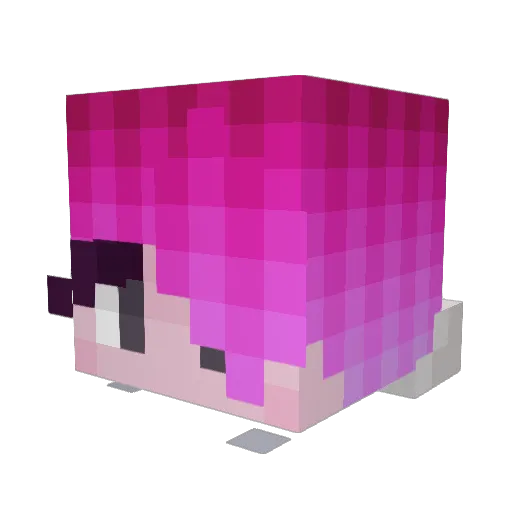 __Dare_Devil__ Minecraft avatar head, 3D render