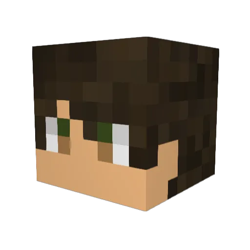 __Darey__ Minecraft avatar head, 3D render
