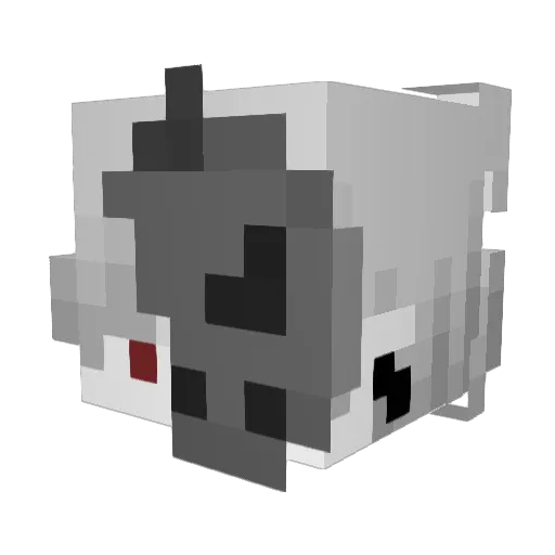 __Die Minecraft avatar head, 3D render