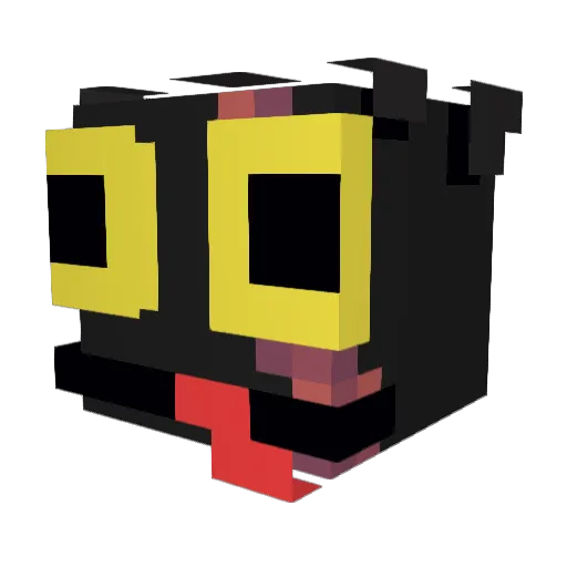 __Dragons__ Minecraft avatar head, 3D render