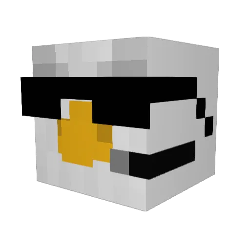 __Expired_Milk__ Minecraft avatar head, 3D render