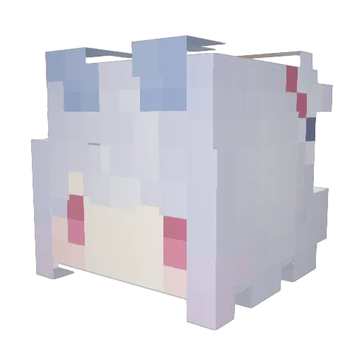 __File Minecraft avatar head, 3D render