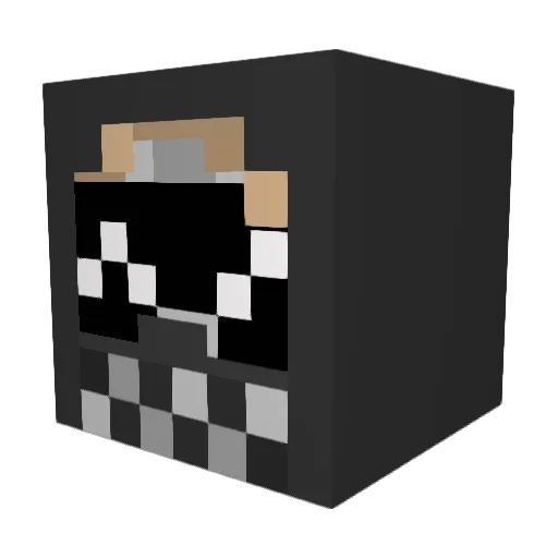 __Fionn__ Minecraft avatar head, 3D render