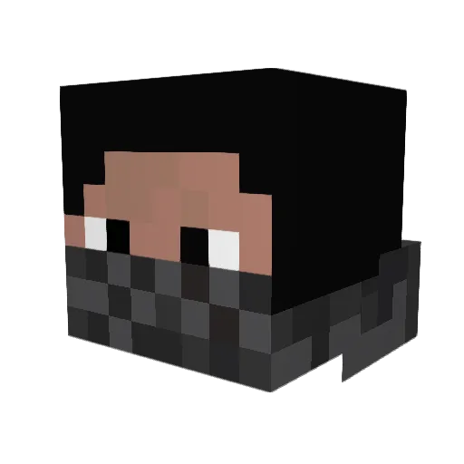 __Floppy__ Minecraft avatar head, 3D render