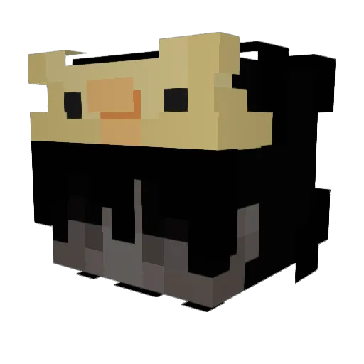 __Florek__ Minecraft avatar head, 3D render