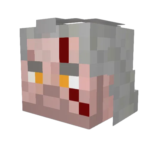 __Frenk__ Minecraft avatar head, 3D render