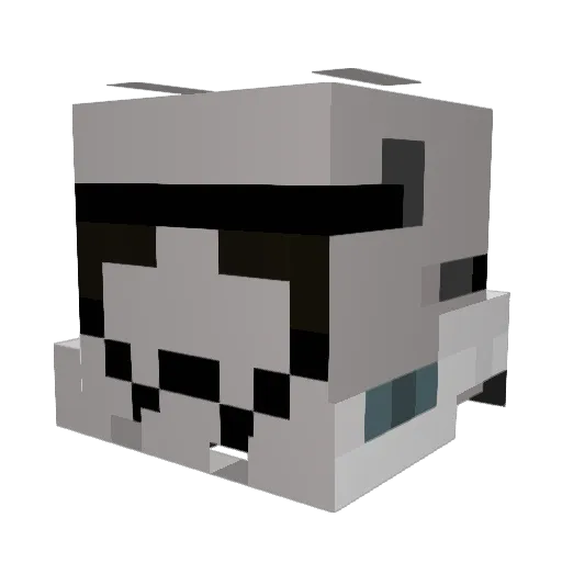 __GOVNO__ Minecraft avatar head, 3D render