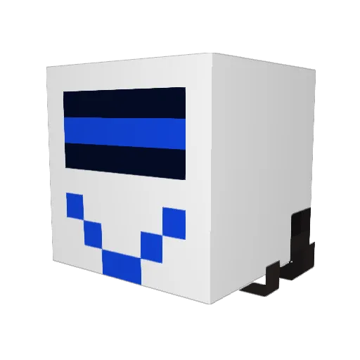 __Garlic__ Minecraft avatar head, 3D render