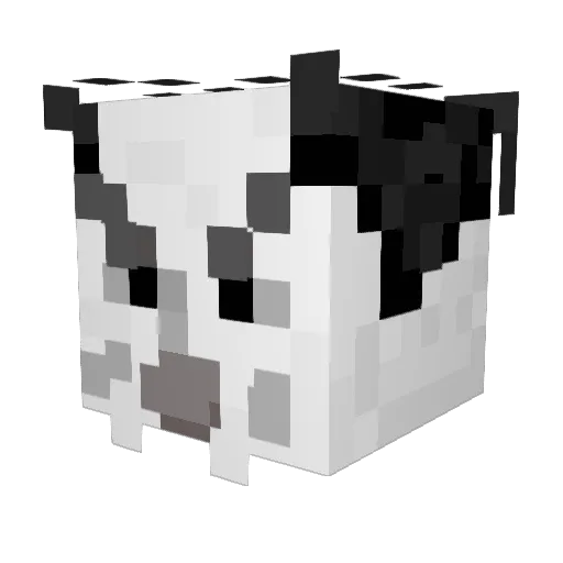 __GetInVan__ Minecraft avatar head, 3D render
