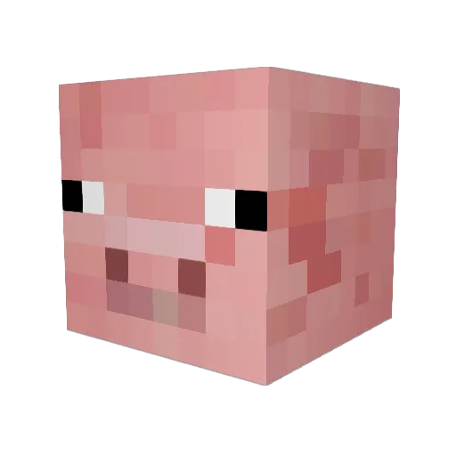 __GhEtTo_PiG__ Minecraft avatar head, 3D render