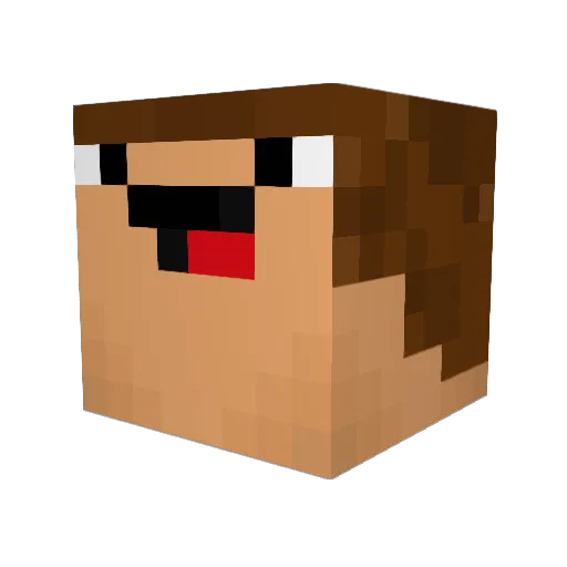 __Gorox__ Minecraft avatar head, 3D render