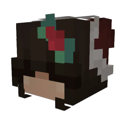 __Guillotine__ Minecraft avatar head, 3D render