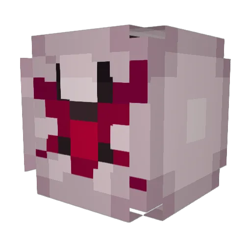 __Hanahaki__ Minecraft avatar head, 3D render