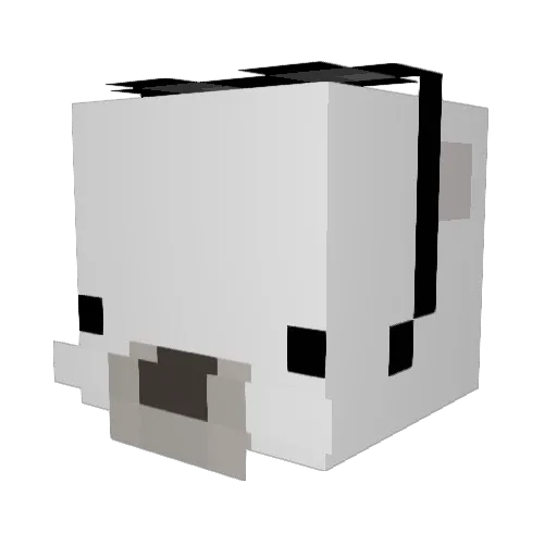 __Hannah_ Minecraft avatar head, 3D render