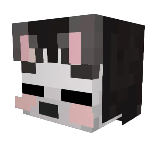 __Hyp3r__ Minecraft avatar head, 3D render