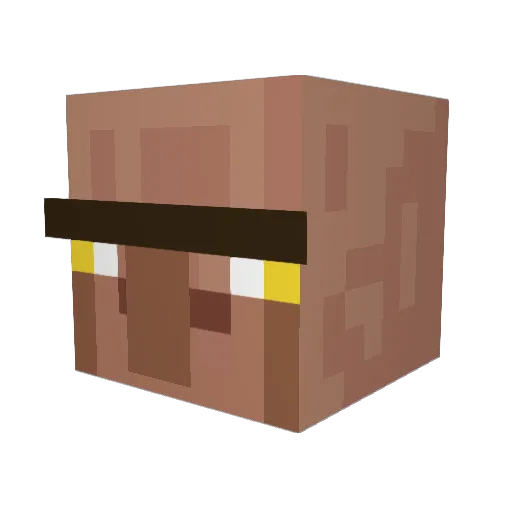 __Igris__ Minecraft avatar head, 3D render