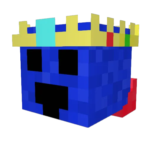__ImConfused Minecraft avatar head, 3D render
