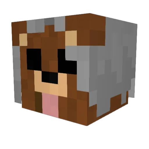 __Irrelevant05__ Minecraft avatar head, 3D render