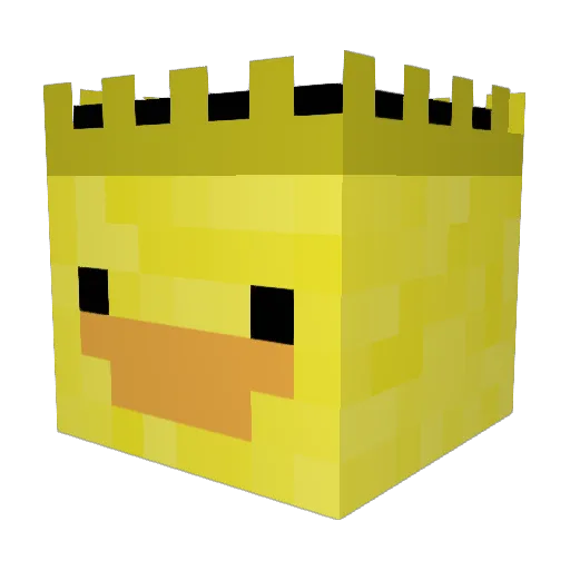 __J0sH__ Minecraft avatar head, 3D render