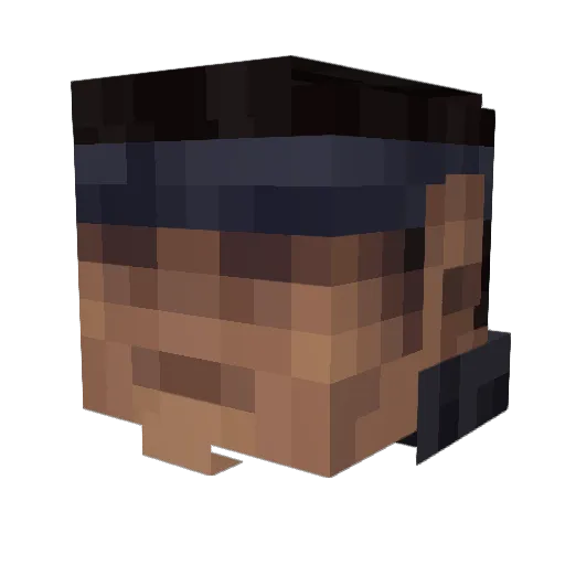 __JAKOBI__ Minecraft avatar head, 3D render