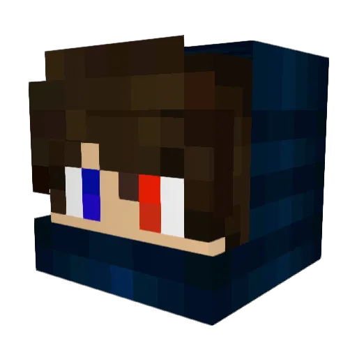 __Jake05__ Minecraft avatar head, 3D render