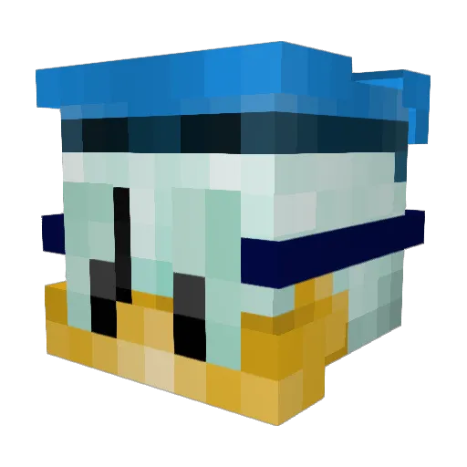 __Janobo__ Minecraft avatar head, 3D render
