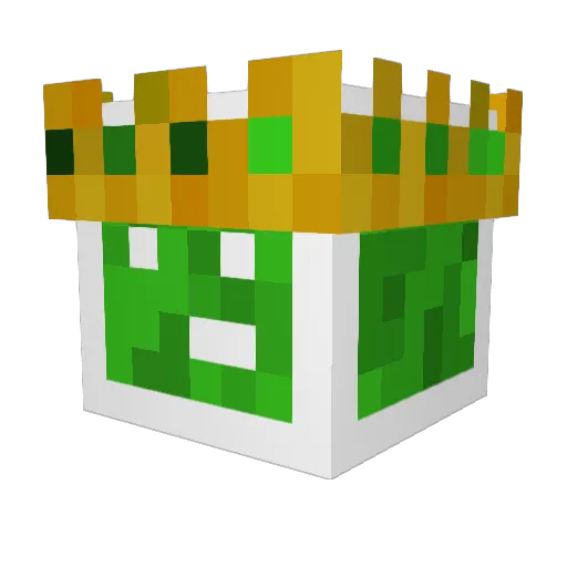 __Jerry_mc Minecraft avatar head, 3D render