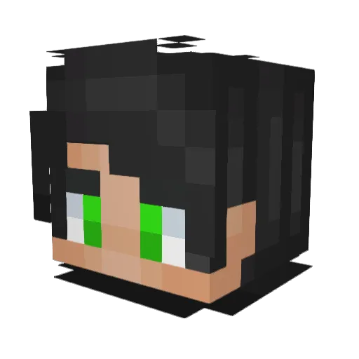 __KENARF__ Minecraft avatar head, 3D render