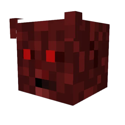 __KIZV__ Minecraft avatar head, 3D render