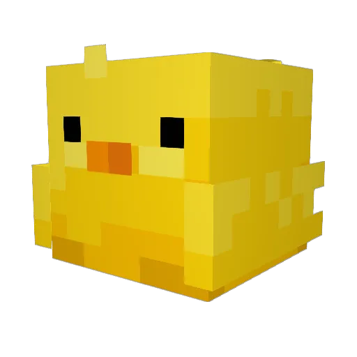 __KYLLING__ Minecraft avatar head, 3D render