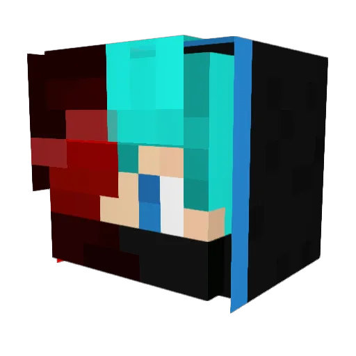 __KaYoZz__ Minecraft avatar head, 3D render
