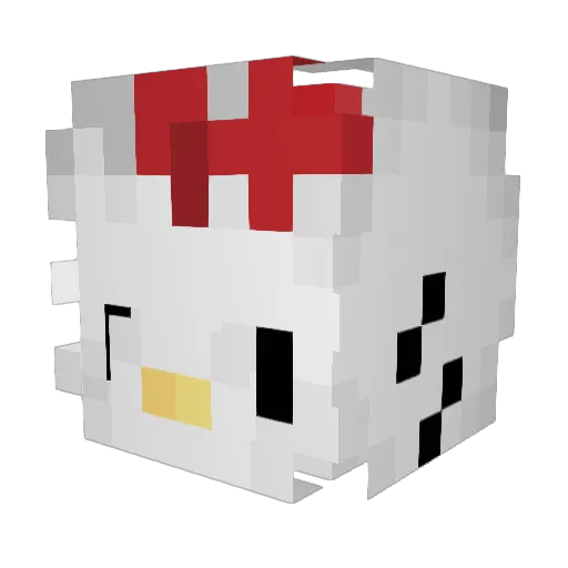 __Kaiyo Minecraft avatar head, 3D render