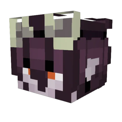 __Kalopsia Minecraft avatar head, 3D render