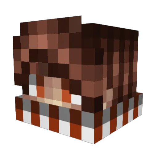 __KennYWorld__ Minecraft avatar head, 3D render