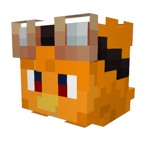 __Leafy__ Minecraft avatar head, 3D render
