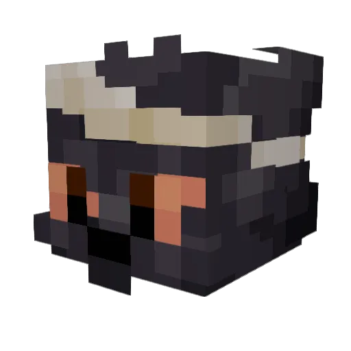 __Leemo__ Minecraft avatar head, 3D render