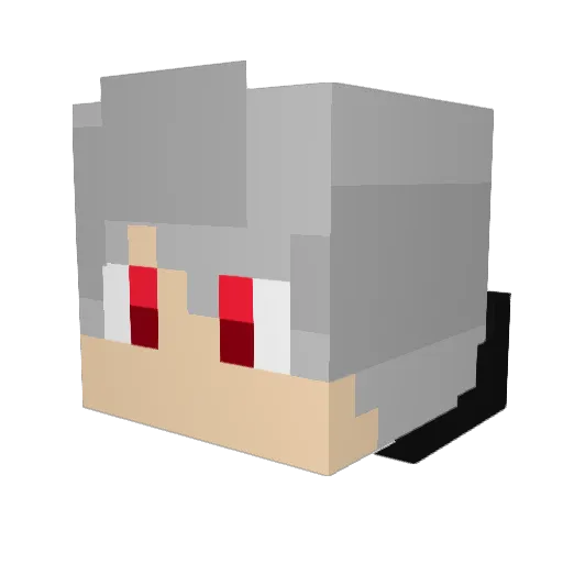 __Lexx Minecraft avatar head, 3D render