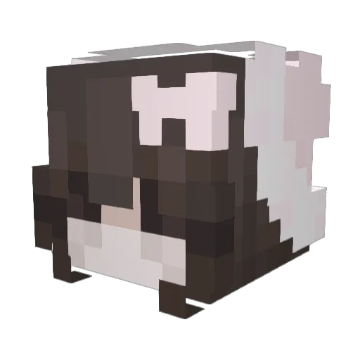 __Lisa_x Minecraft avatar head, 3D render