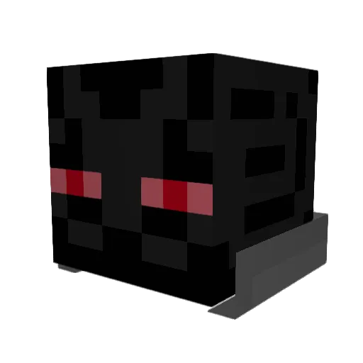 __M1nd Minecraft avatar head, 3D render