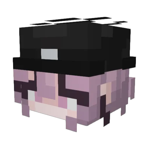 __MAK1MA__ Minecraft avatar head, 3D render