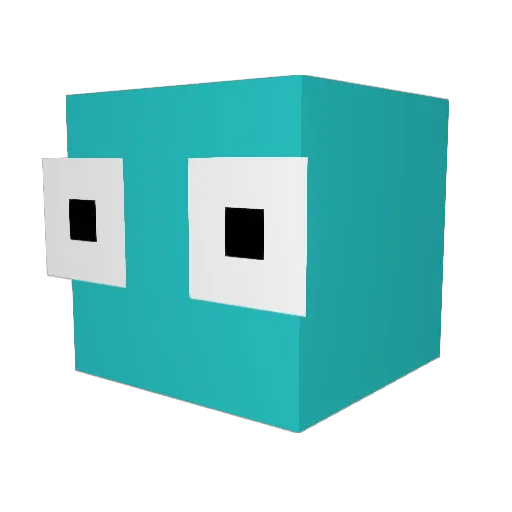 __Majid__ Minecraft avatar head, 3D render
