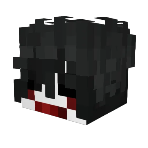 __Malediction__ Minecraft avatar head, 3D render