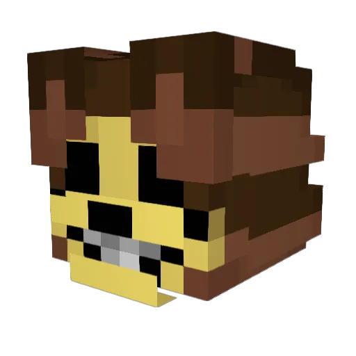__Marrow__ Minecraft avatar head, 3D render