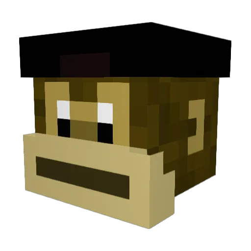 __MaxT_ Minecraft avatar head, 3D render