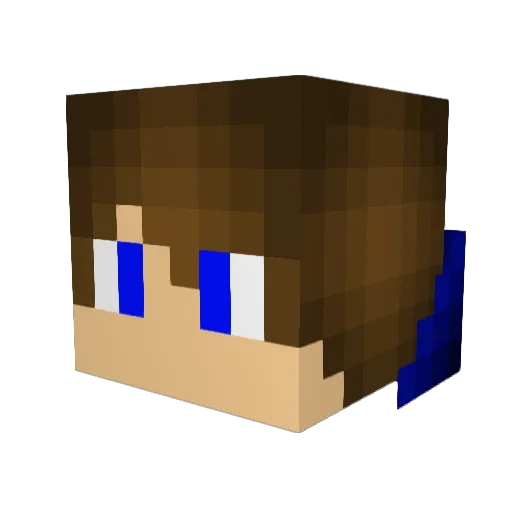 __Maxiii03__ Minecraft avatar head, 3D render