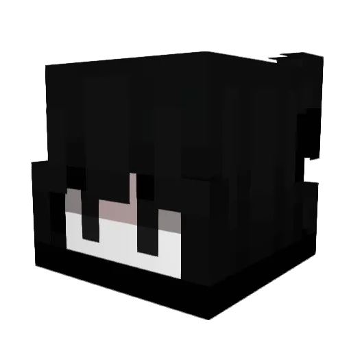 __MaximumPulse Minecraft avatar head, 3D render