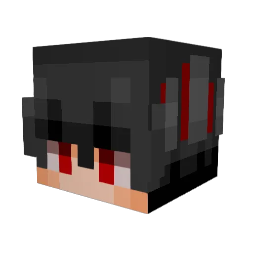 __Meischter__ Minecraft avatar head, 3D render