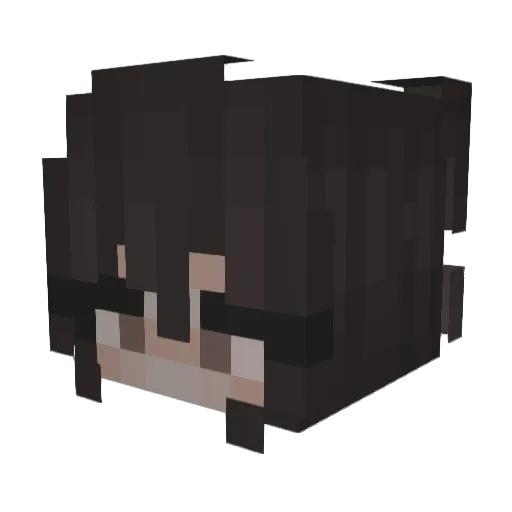 __Melodrama__ Minecraft avatar head, 3D render